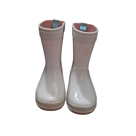 Disney Princess White Kids Rain Boots Size Little Kid 6 - Picture 3 of 8